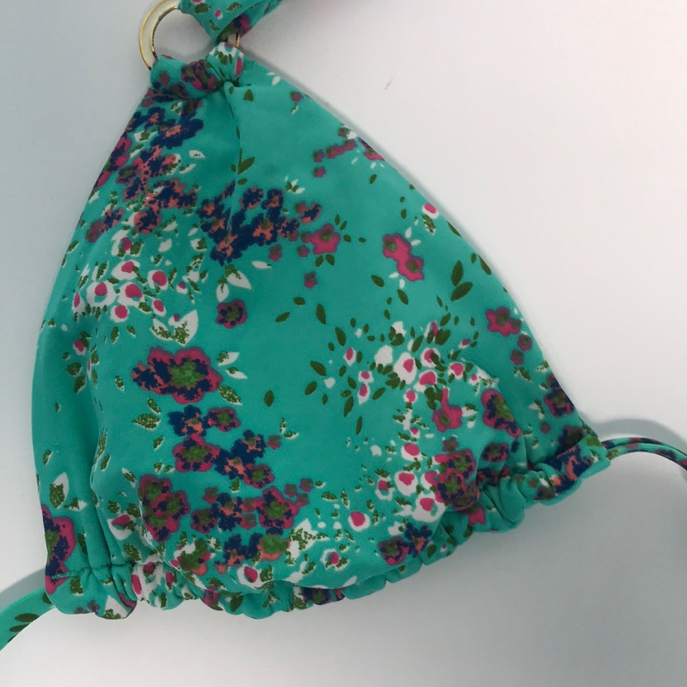 Turquoise Bikini Top size M - Picture 3 of 5